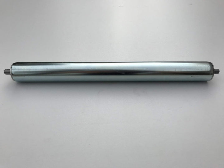 Tragrolle Tragrollen Rollen aus Stahl mit Federachse für Rollenbahn Ø 30mm (Länge: 400 mm), Länge: 4