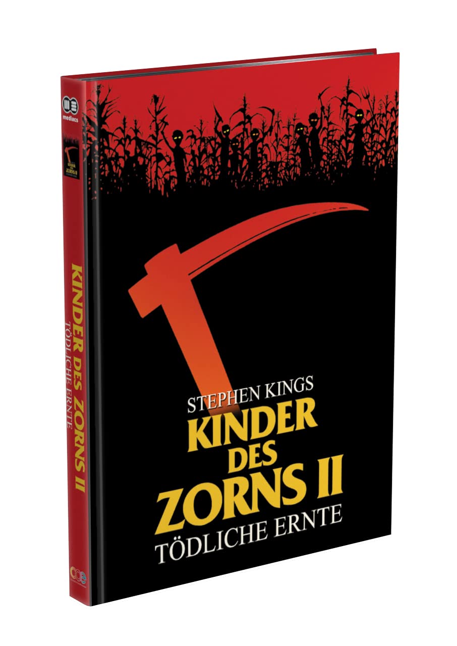 KINDER DES ZORNS 2 - Tödliche Ernte - Stephen King - 2-Disc Mediabook Cover B (Blu-ray + DVD) Limite
