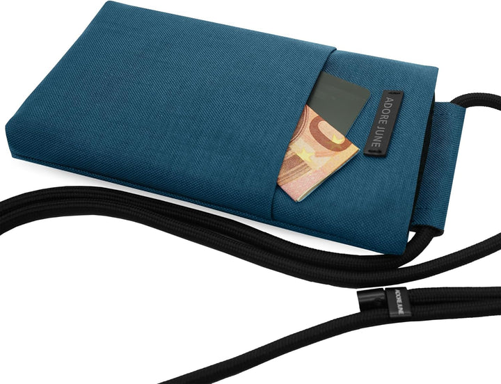 Adore June Move Handy Umhängetasche Crossbody 6,7-7,0 Zoll Ozean-Blau L - (6.7-7.0") Ozean Blau, L -