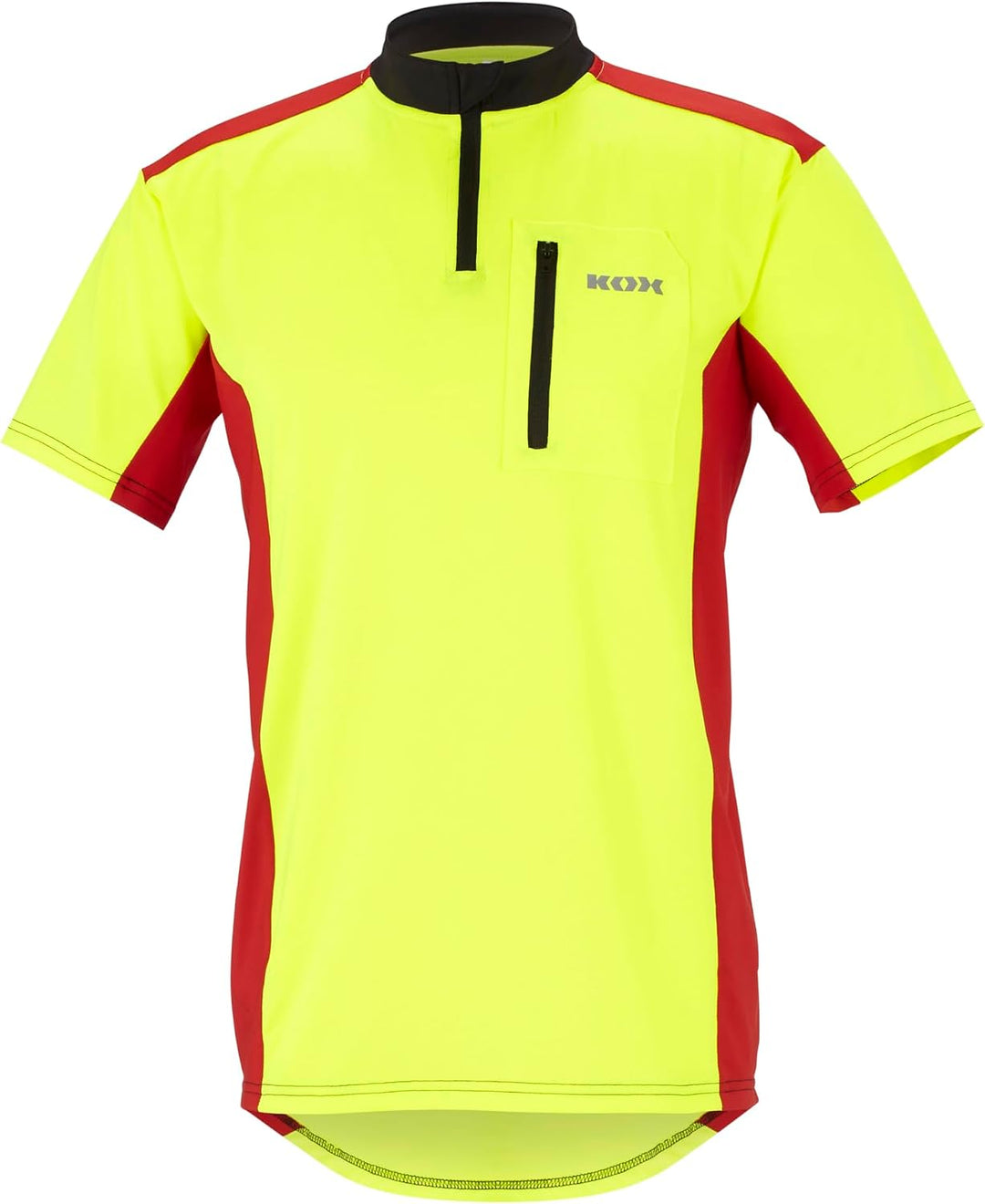 KOX Funktionsshirt Kurzarm Gelb/Rot S Gelb, S Gelb