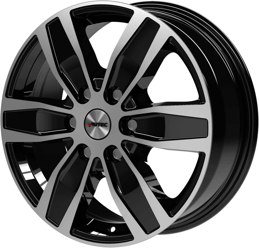 AUTEC Quantro Schwarz poliert 6,5x16 ET56 6x139 Hub Bore 92.40 mm - Alu felgen