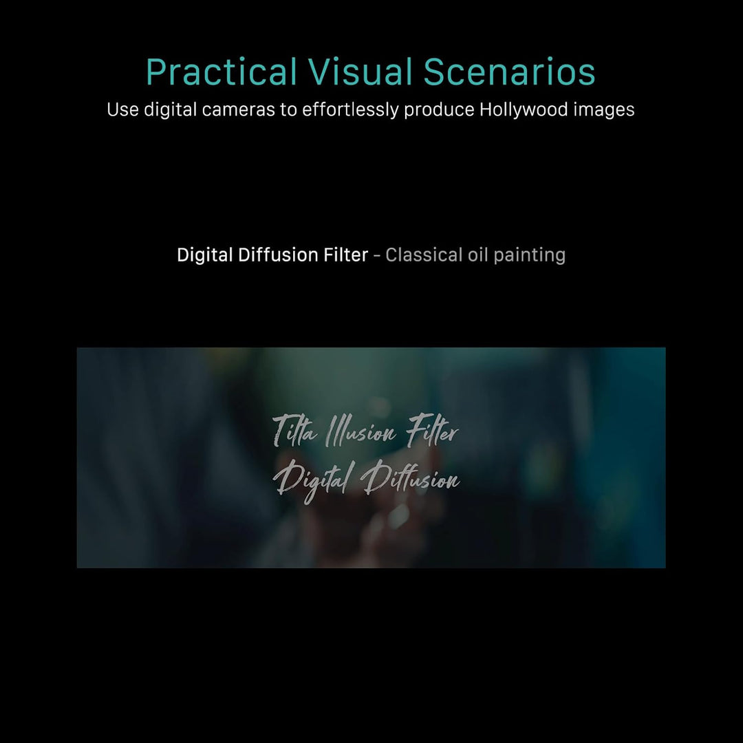 Tilta Illusion Digitaler Diffusionsfilter für Tilta Mirage Matte Box, leicht, 95 mm TF-95-DD14 Digit