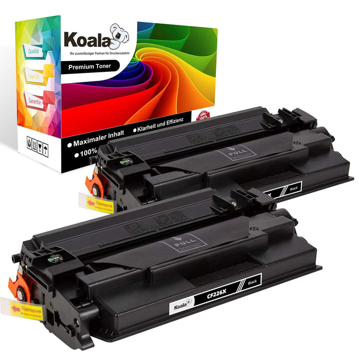 Koala Kompatible Tonerkartusche als Ersatz für HP 26X CF226X 26A CF226A Toner für HP Laserjet Pro M4
