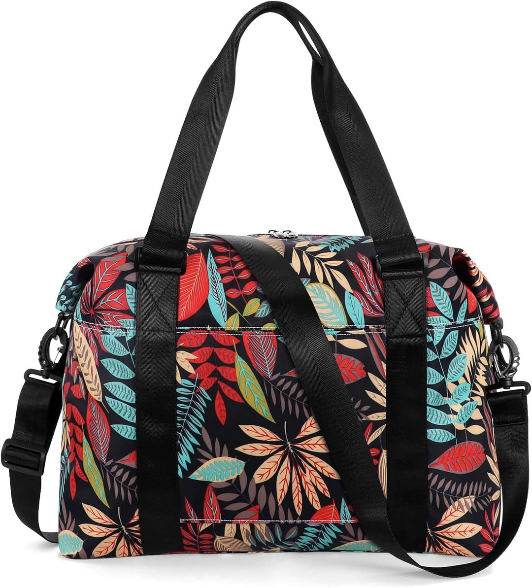 HAWEE Sporttasche Damen Gross Leichte Reisetasche Herren Faltbare Gym Duffel Bag Weekender Travel Ba