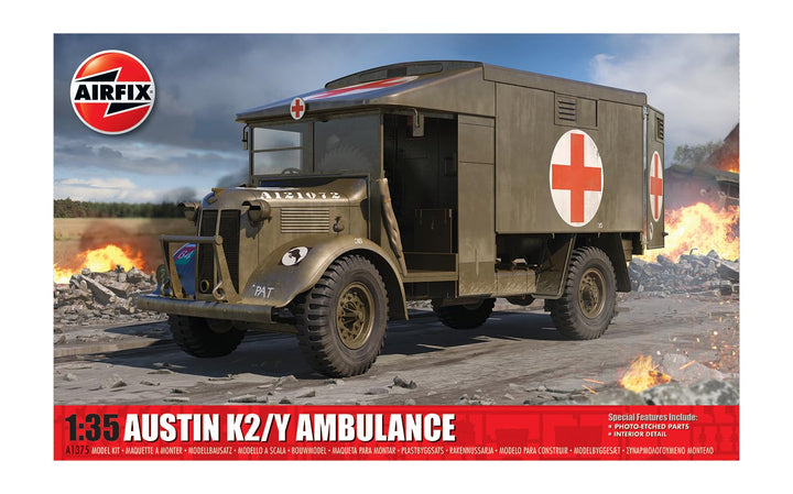 Austin K2/Y Militärkrankenwagen Modellbausatz