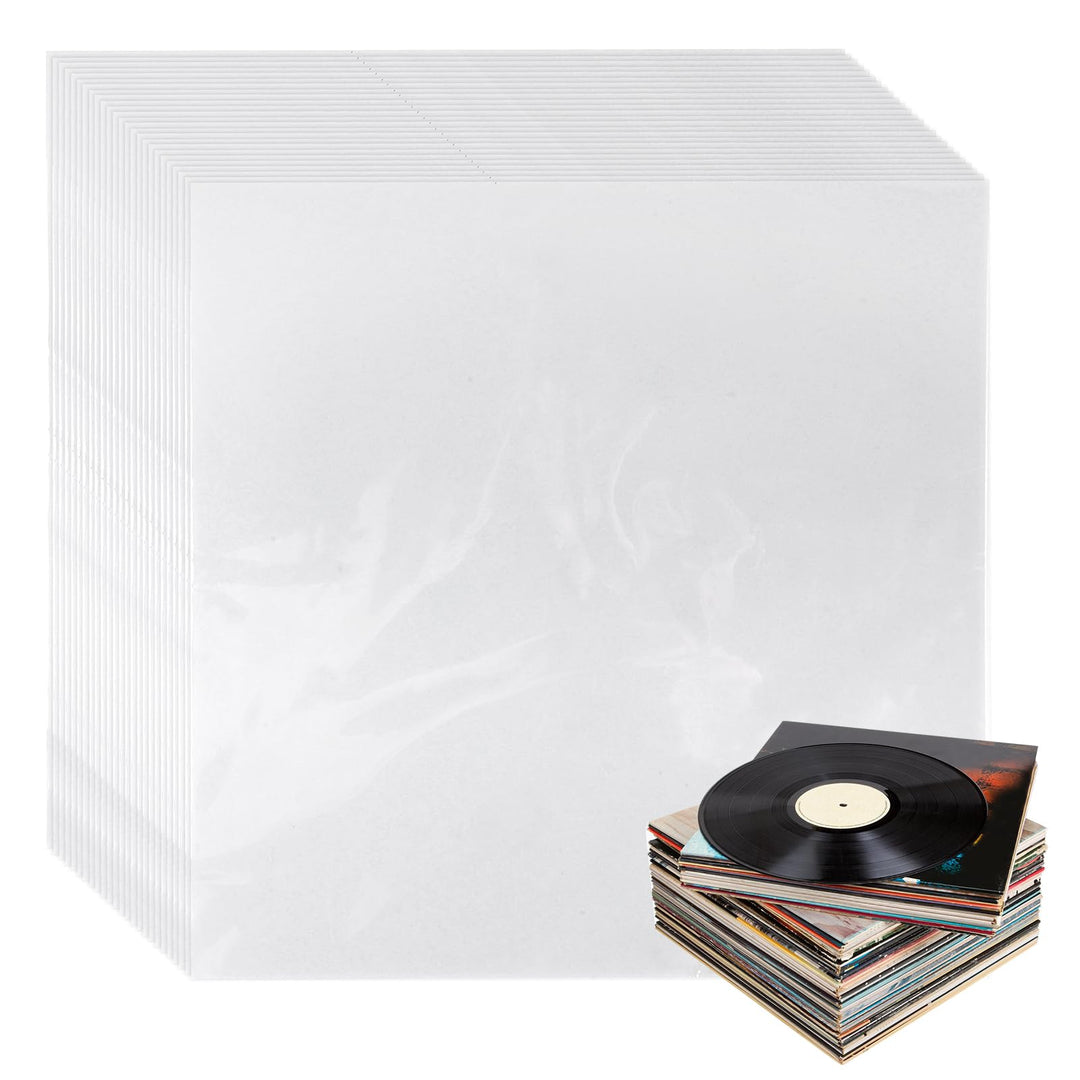 Schallplatten Innenhüllen 100 Stück Vinyl Schutzhüllen für 12 Inch LP