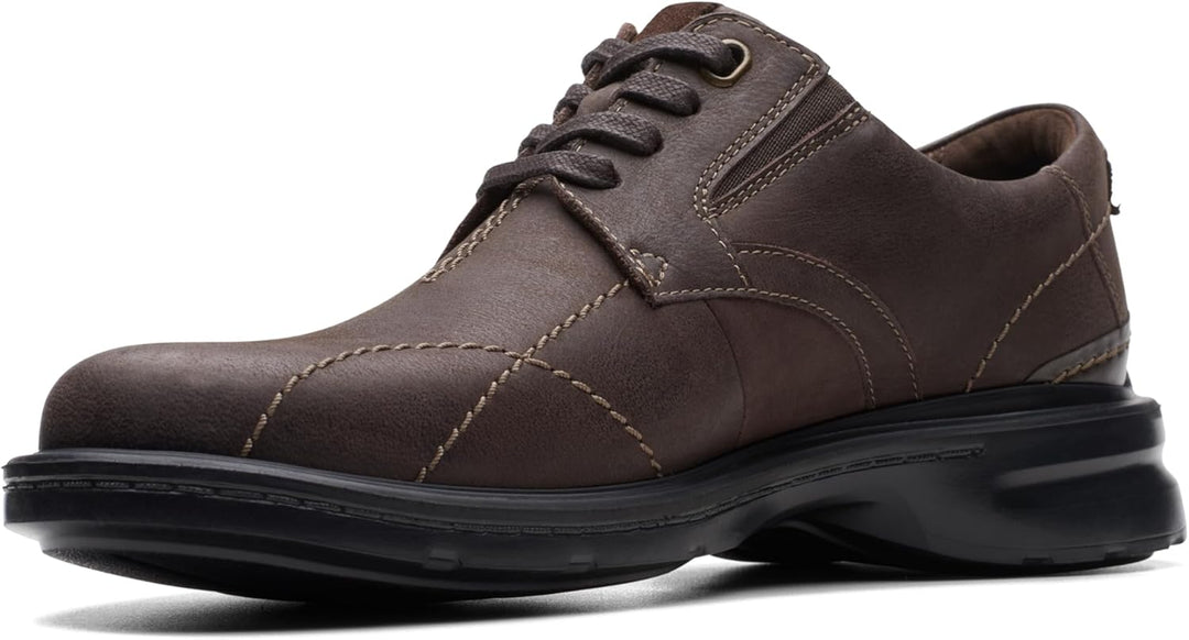 Clarks Herren Gessler Spitze Oxford 39.5 EU Dunkelbraun, 39.5 EU Dunkelbraun