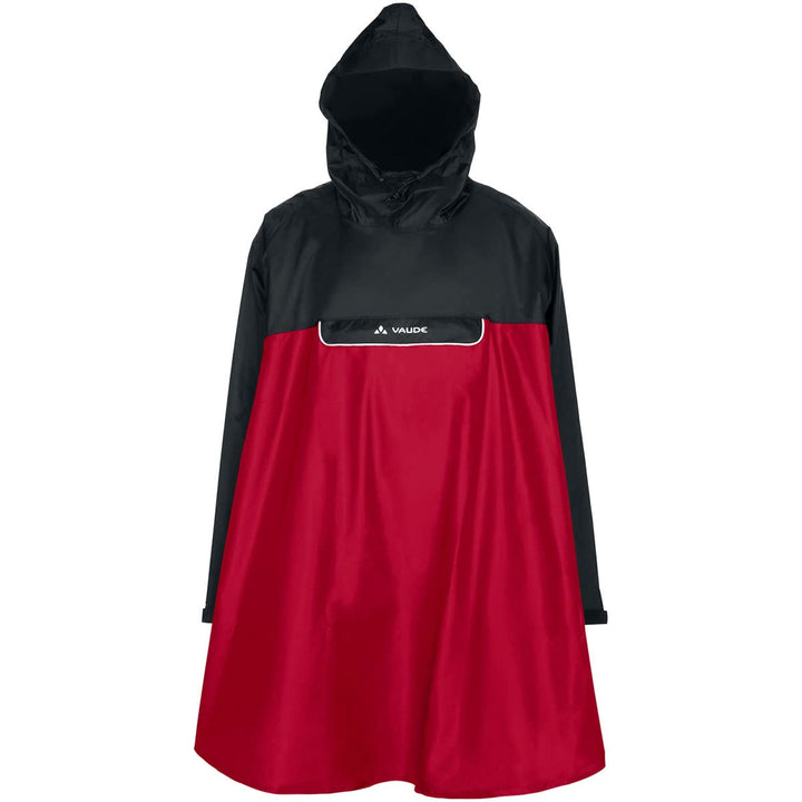VAUDE Herren Valero Poncho M indian red, M indian red