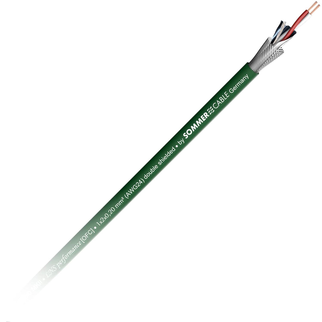 HICON 75cm XLR NF- Phonokabel Albedo 2x 0,20mm² OFC Neutrik EMC-Spezial-XLR Stecker High End Kabel P
