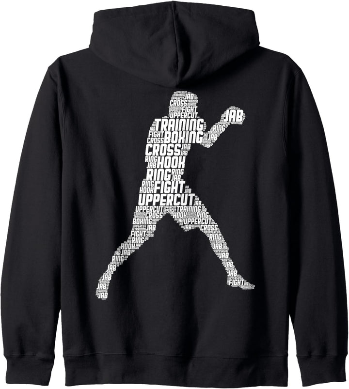 Boxer Boxen Männer Kinder Jungen Box Kapuzenjacke