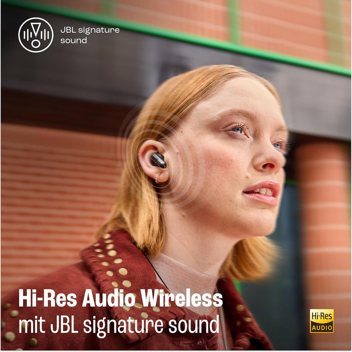 JBL Live Flex 3, Wireless Earbud-Kopfhörer mit Bluetooth, 50 Stunden Akkulaufzeit, True Adaptive Noi
