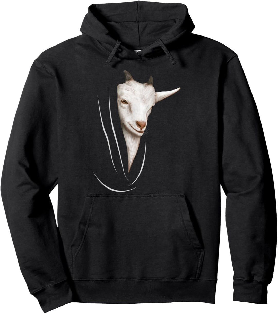 Ziege Kostüm Kleidung Kinder Landwirt Geschenk Outfit Ziegen Pullover Hoodie