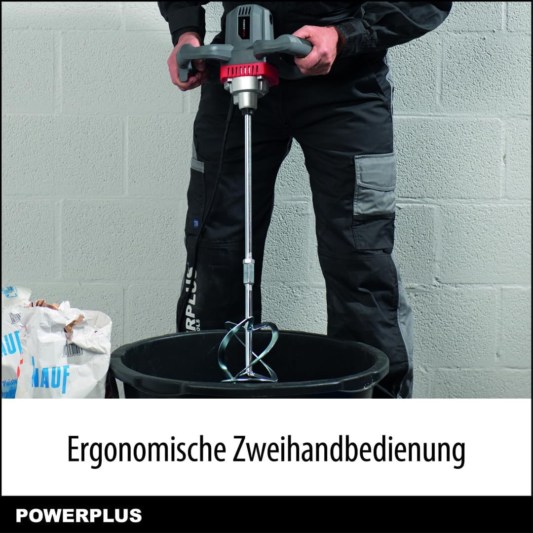 POWERPLUS POWE80070 - Mezclador eléctrico 1200w