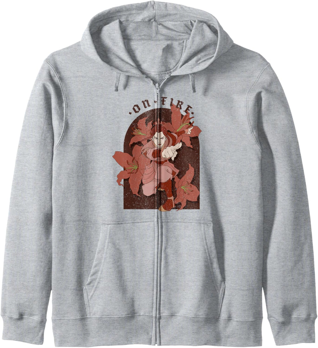 Avatar: The Last Airbender Azula On Fire Kapuzenjacke
