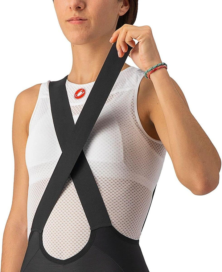 Castelli Damen Velocissima Dt Bibtight Leggings XL Black/Black Reflex, XL Black/Black Reflex