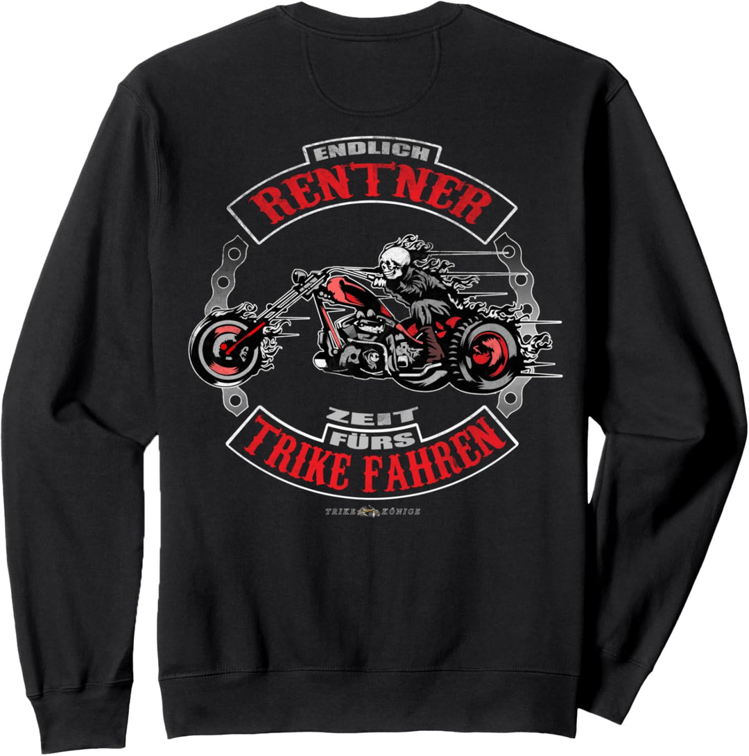 Der Trike Rentner, cooles Design im vitage triker Look Sweatshirt