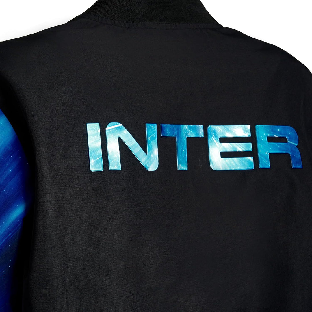 Inter Unisex Giacca Bomberjacke Galaxy L Schwarz, L Schwarz