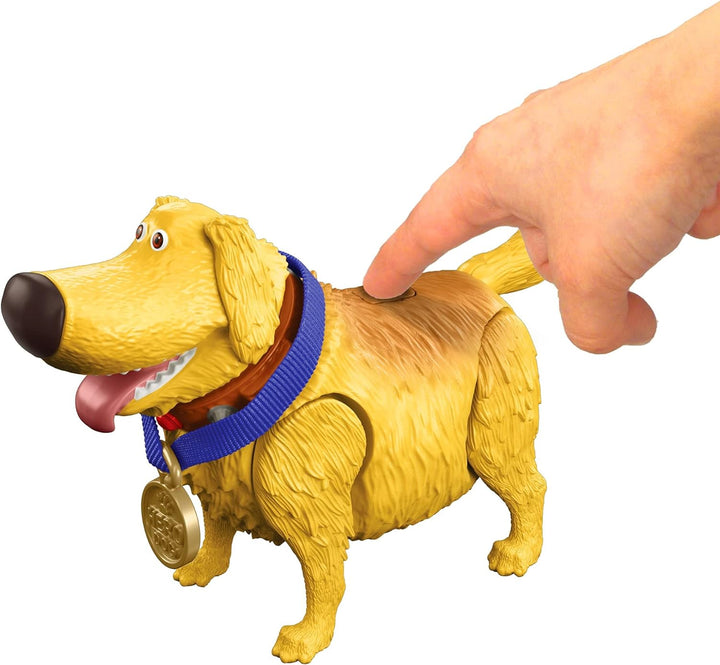 Disney Pixar Interactables Dug Sprechende Actionfigur Spielzeug, beweglicher Hunde-Filmcharakter, in