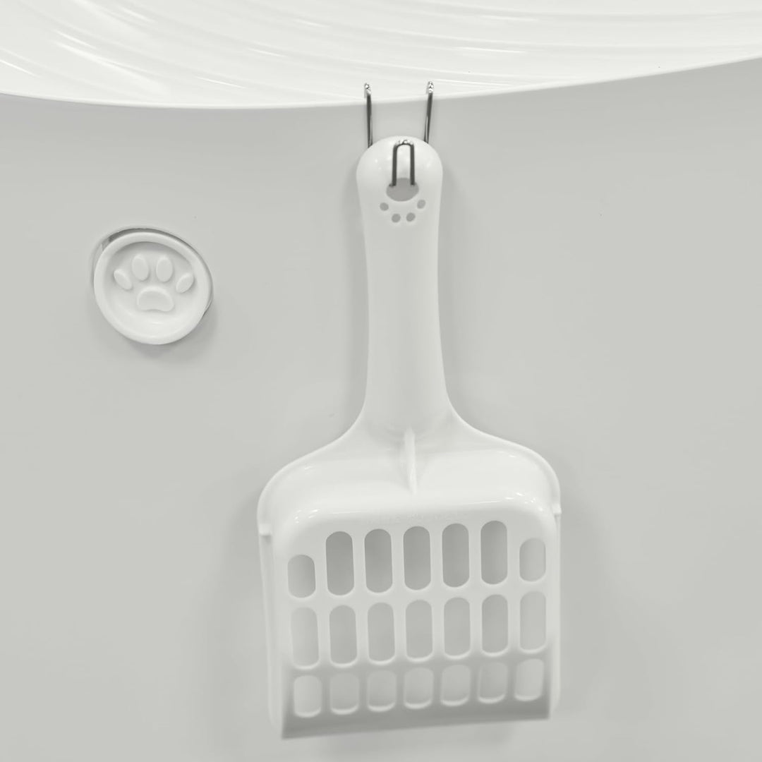 Iris Ohyama, Katzentoilette, Geschlossene Katzentoilette, Schaufel, L53 x T41 x H37 cm, PUNT-530, We