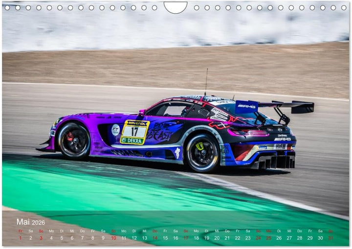 Motorsport aus Affalterbach (Wandkalender 2026 DIN A4 quer), CALVENDO Monatskalender: Ein Kalender f