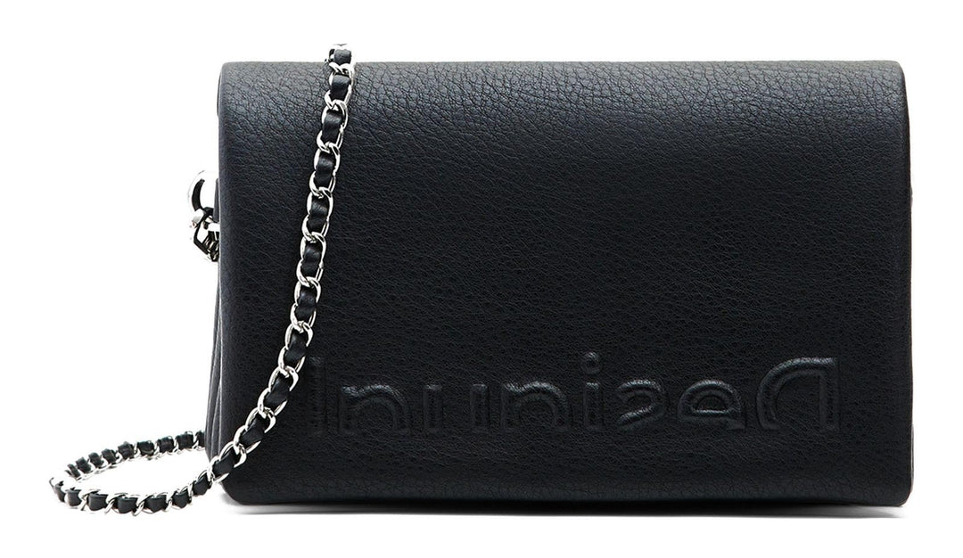 Desigual Damen Bag_Half Logo 23 Dortmund 2000 Black Schwarz, Schwarz