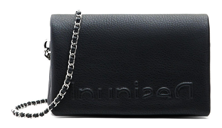 Desigual Damen Bag_Half Logo 23 Dortmund 2000 Black Schwarz, Schwarz