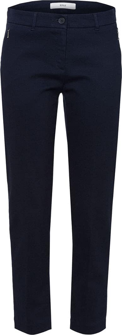 BRAX Damen Style Maron Chino Uni Hose 38W / 30L Marine, 38W / 30L Marine