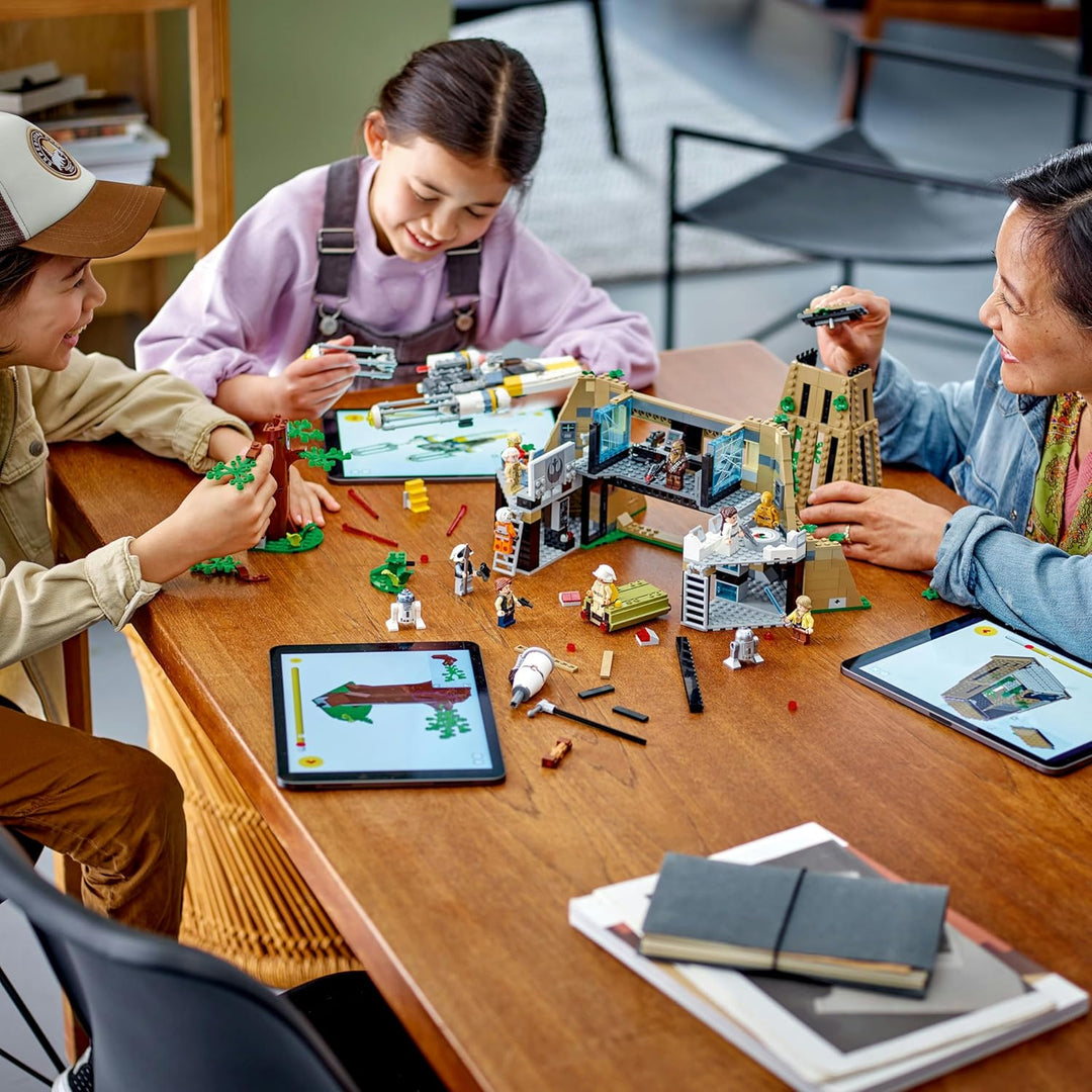 LEGO 75365 Star Wars: Eine Neue Hoffnung Rebellenbasis auf Yavin 4 mit 10 Minifiguren, darunter Luke