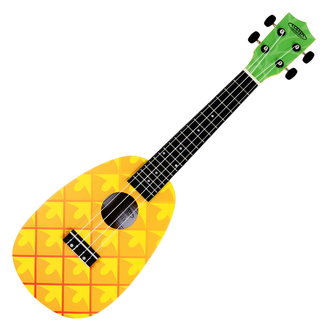 Classic Cantabile UC-240A ANA 24" Konzert-Ukulele Pineapple - 18 Bünde - Mensur: 38 cm (15") - Nylon