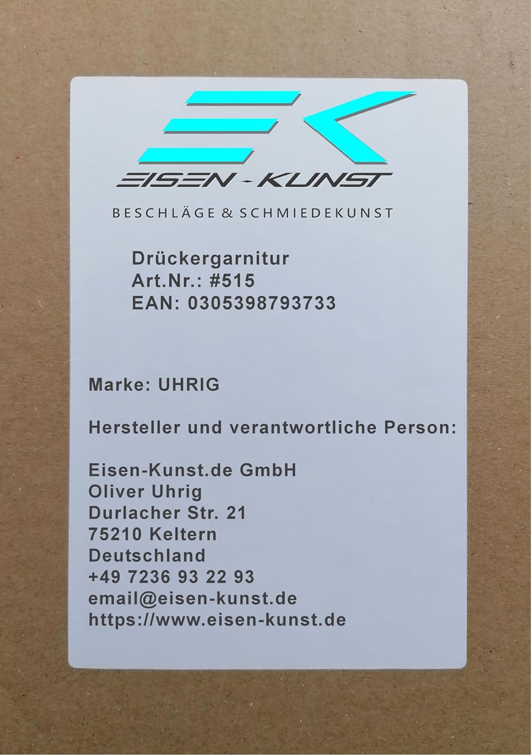 UHRIG Retro Türklinke im Vintage-Design - nostalgische Drücker-Garnitur im Antik-Stil (Paar)