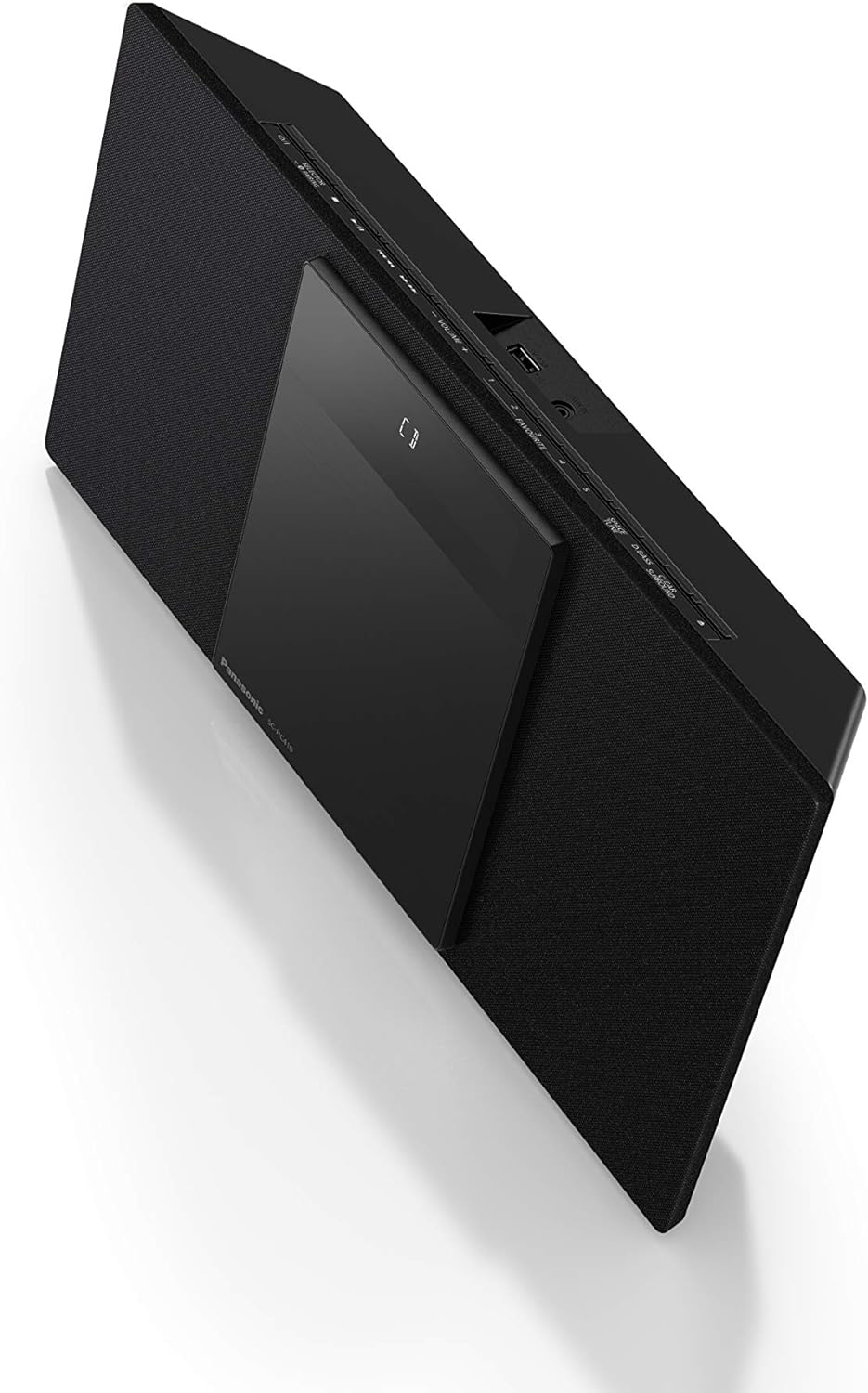 Panasonic SC-HC410 Micro Kette 40W Space Tune by Technics Bluetooth Dual USB FM Radio AUX 3.5mm Wand