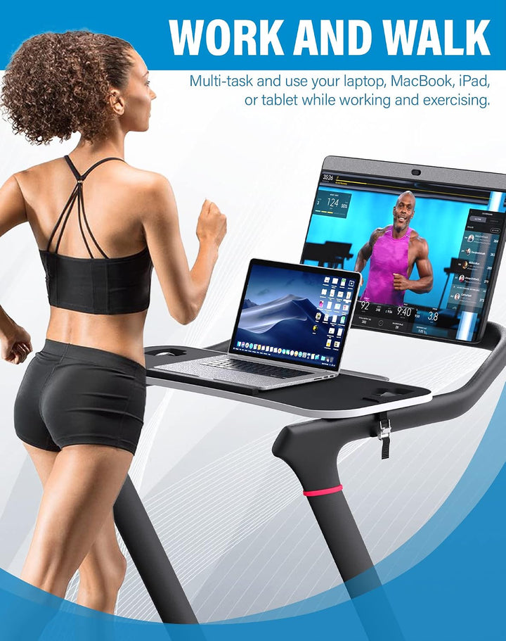 Laufband-Schreibtisch für Peloton - 36 Zoll Laptop Halter Mit Schutzschutz, Ergonomischer Tisch für