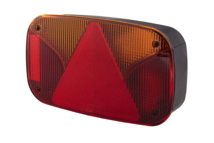 HELLA Rückleuchte - Glühlampe - 12V - Anbau/geschraubt - ECE - Lichtscheibenfarbe: weiss/rot - Steck