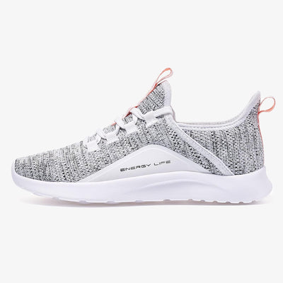 ALEADER Damen Energycloud 1.0 Sportschuhe 36 EU Weiss Grau, 36 EU Weiss Grau