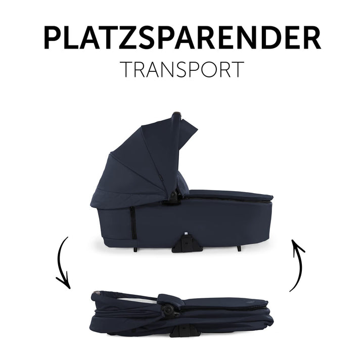 hauck Babywanne mit Memory-Knöpfen für Walk N Care Kinderwagen für Neugeborene ab Geburt bis 9 kg, U