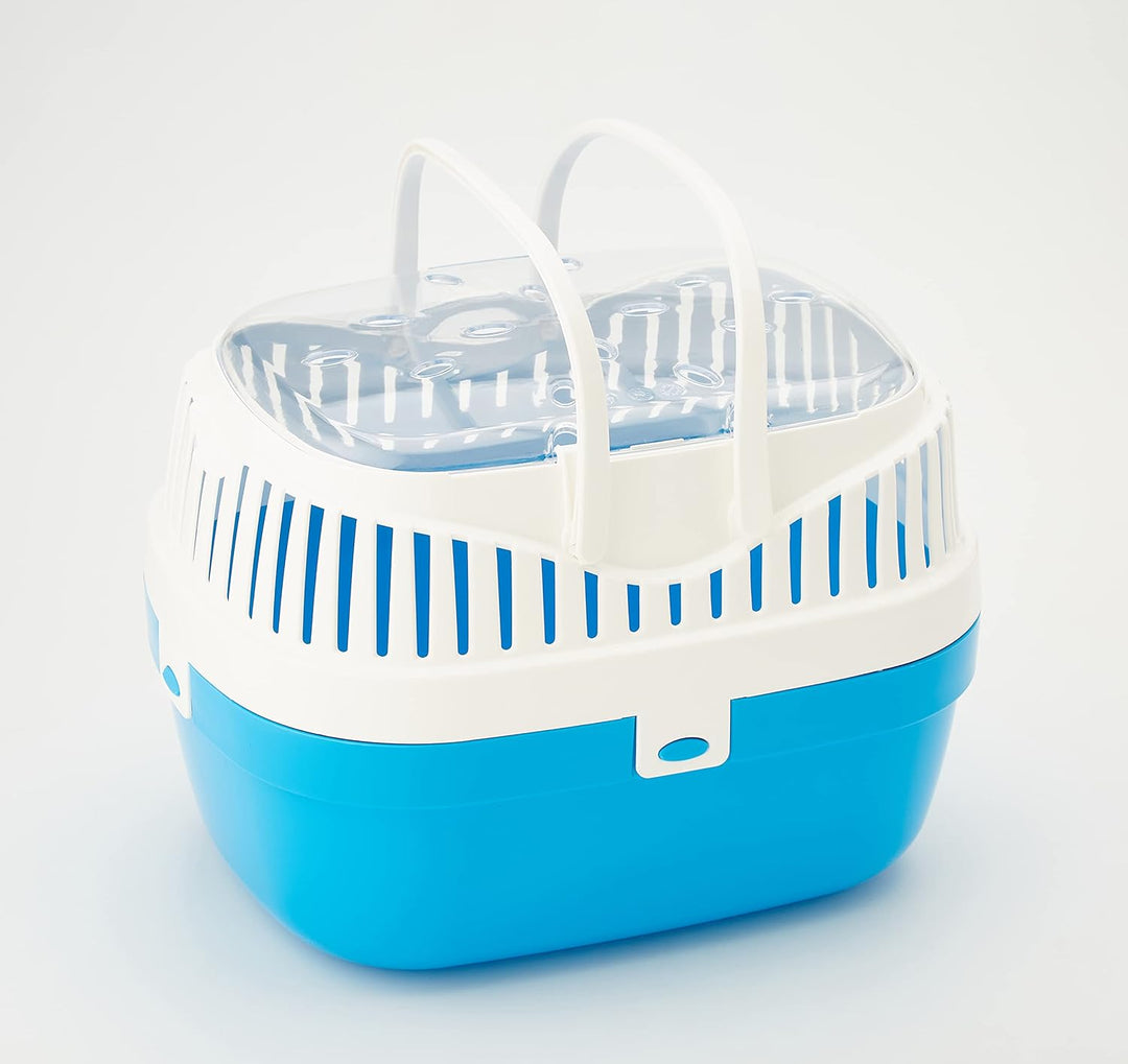 Ferplast Transportbox für Hamster und andere kleine Nagetiere Aladino Medium Reisekäfig für Hamster,