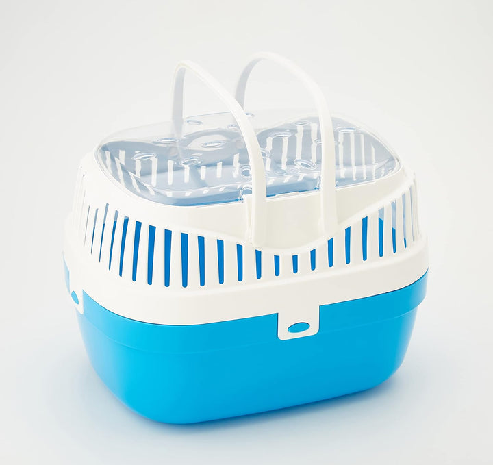 Ferplast Transportbox für Hamster und andere kleine Nagetiere Aladino Medium Reisekäfig für Hamster,