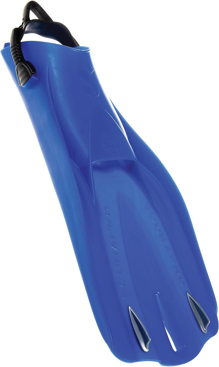 SCUBAPRO GO Sport Geräteflosse Fersenbandflosse Blau M, Blau M