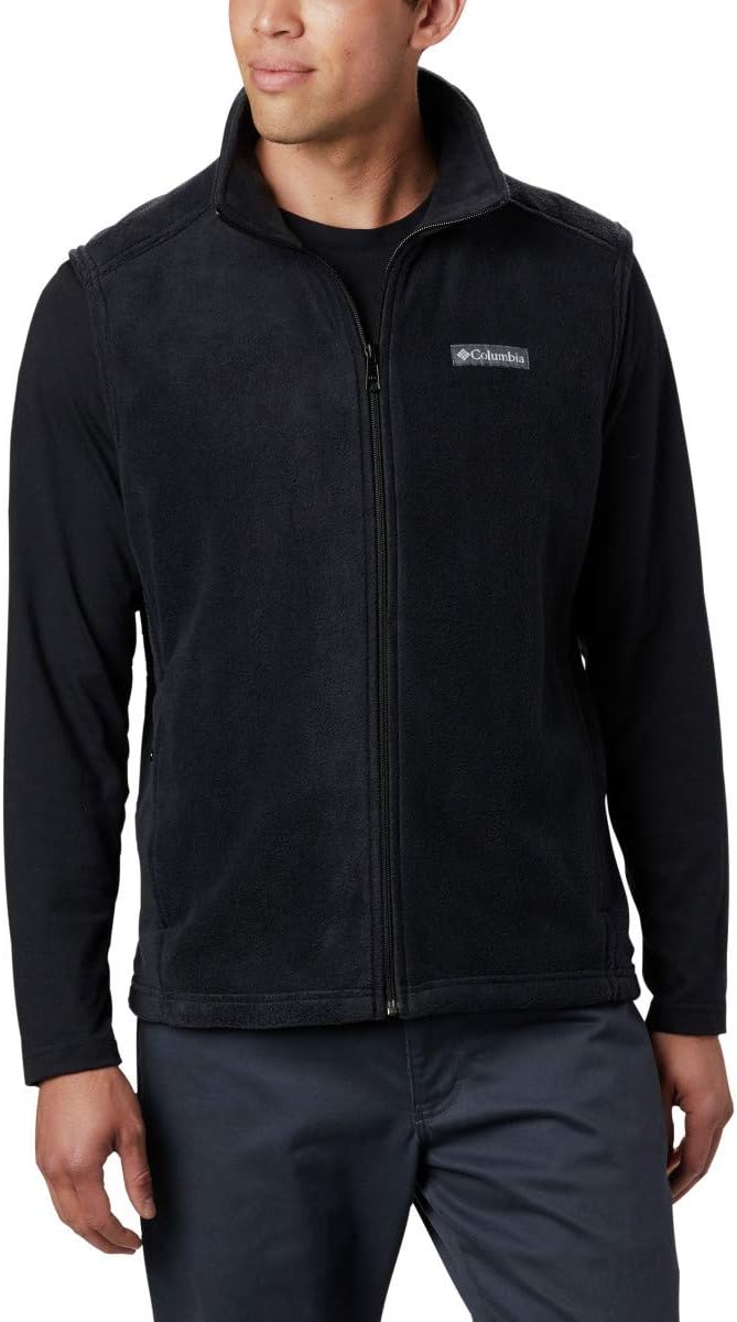 Columbia Herren Modern Fleece-Weste, Schwarz, 4X Tall