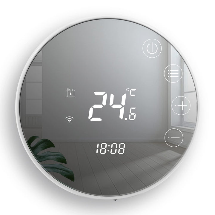 Beok Smart fussbodenheizung Thermostat, Programmierbare WiFi Thermostate für unterFussboden Elektris