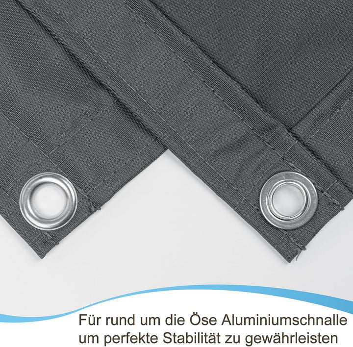 SUNNY GUARD Balkon Sichtschutz Wetterfest 70x600cm Balkonverkleidung Balkonabdeckung Balkonumspannun
