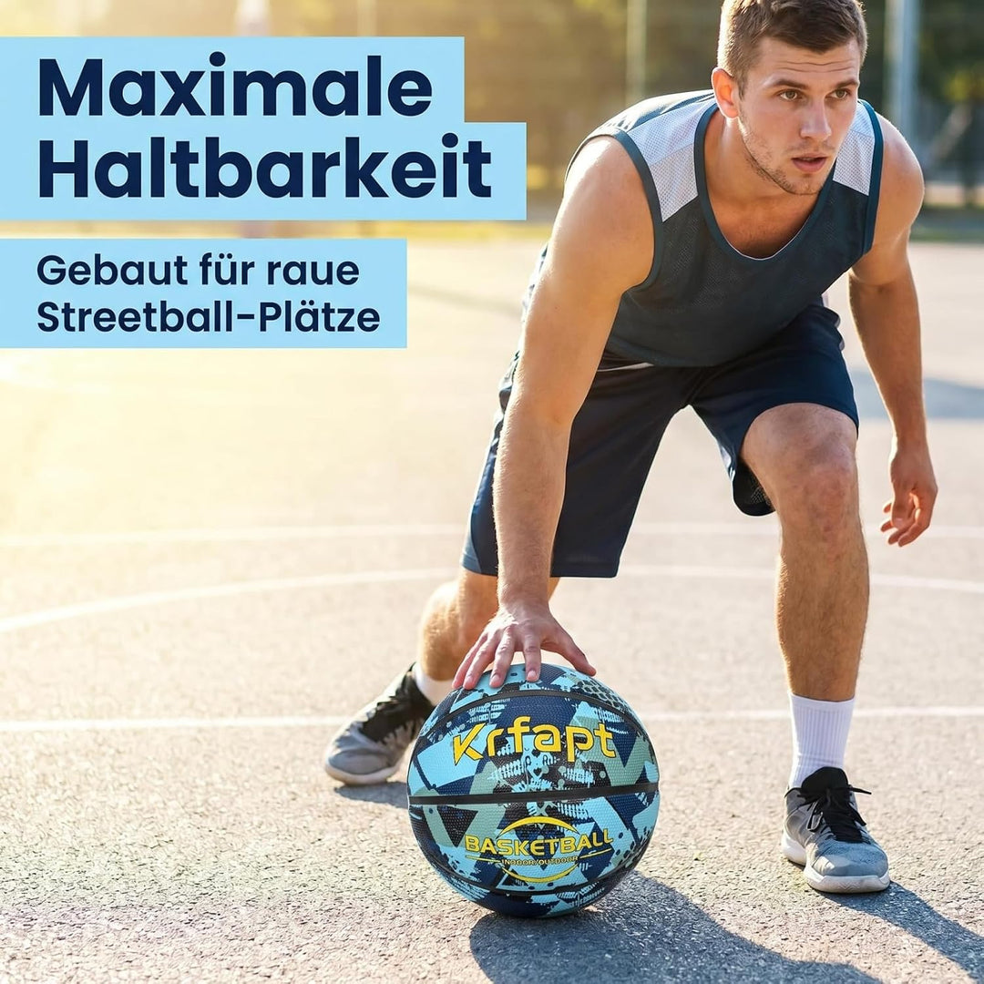 Basketball Kinder Grösse 5 & 3 Grösse 7– Weicher Mini-Ball mit Griffiger Oberfläche, Ideal für Schul