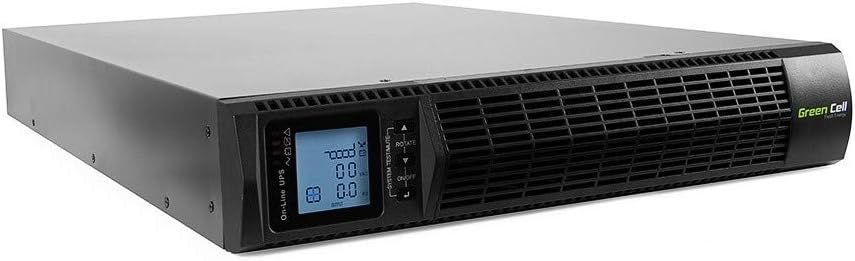 Green Cell® UPS USV Rack Mount Unterbrechungsfreie Stromversorgung 3000VA (2700W) mit Überspannungss