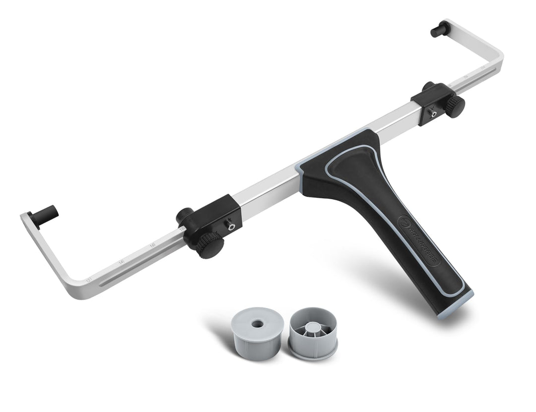 ROLLINGDOG 45,7 cm grosser Farbroller Rahmen – verstellbar von 30,5 cm bis 45,7 cm für grosse Fläche