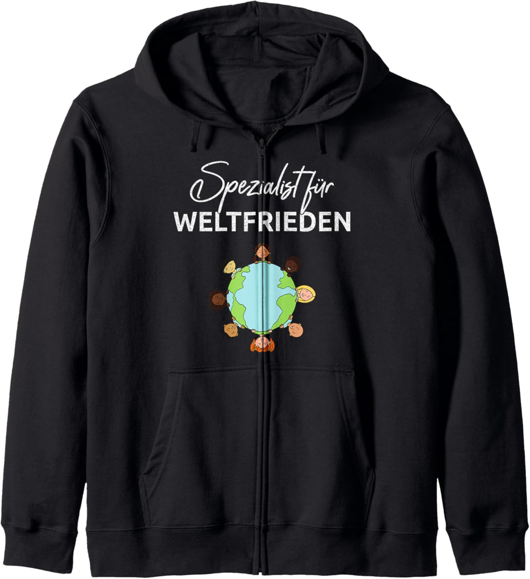 Spezialist für Weltfrieden Kapuzenjacke