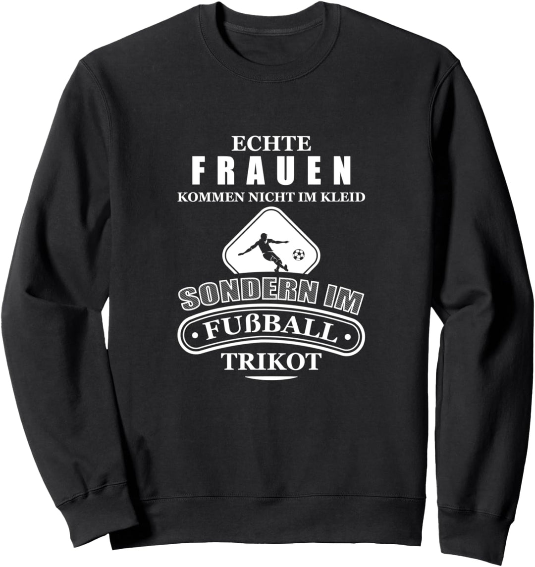 Fussball Deutschland Echte Frauen Spielerin Sweatshirt