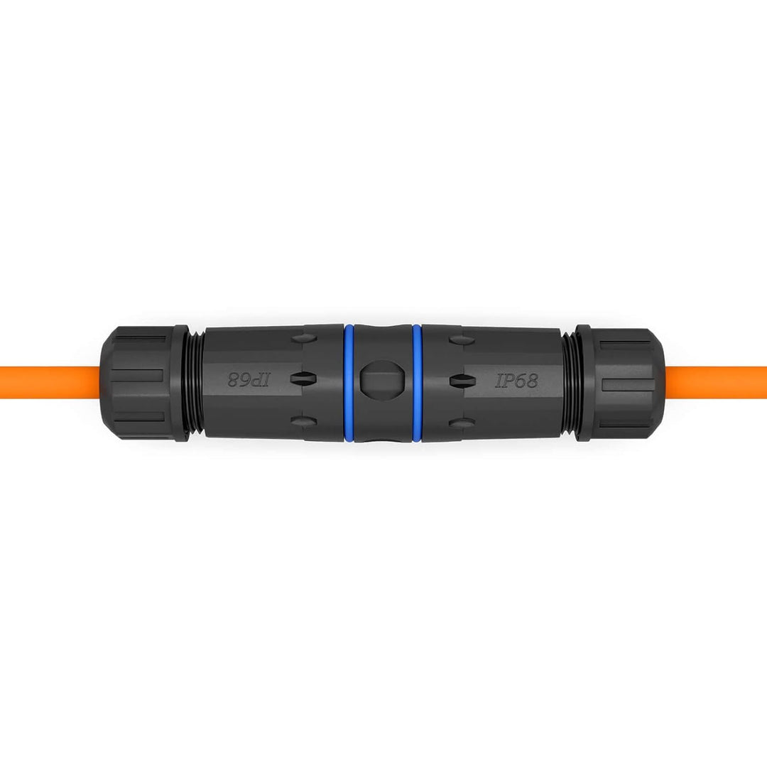 hb-digital 2X LSA Netzwerkkabel Verbinder CAT. 7 Outdoor IP68 Wasserdicht Ethernet Kupplung Verlegek