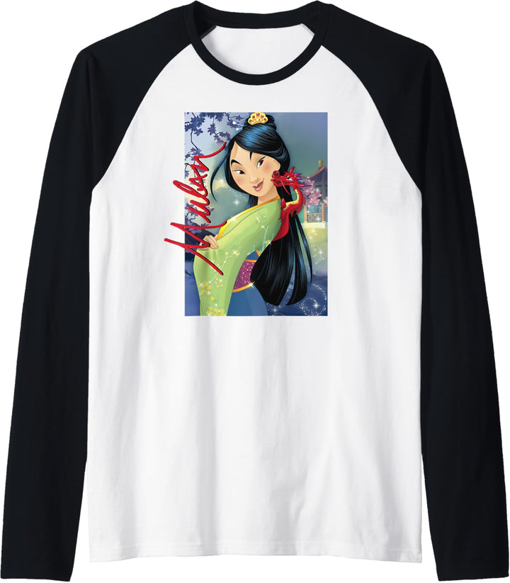 Disney Mulan Signature Portrait Raglan