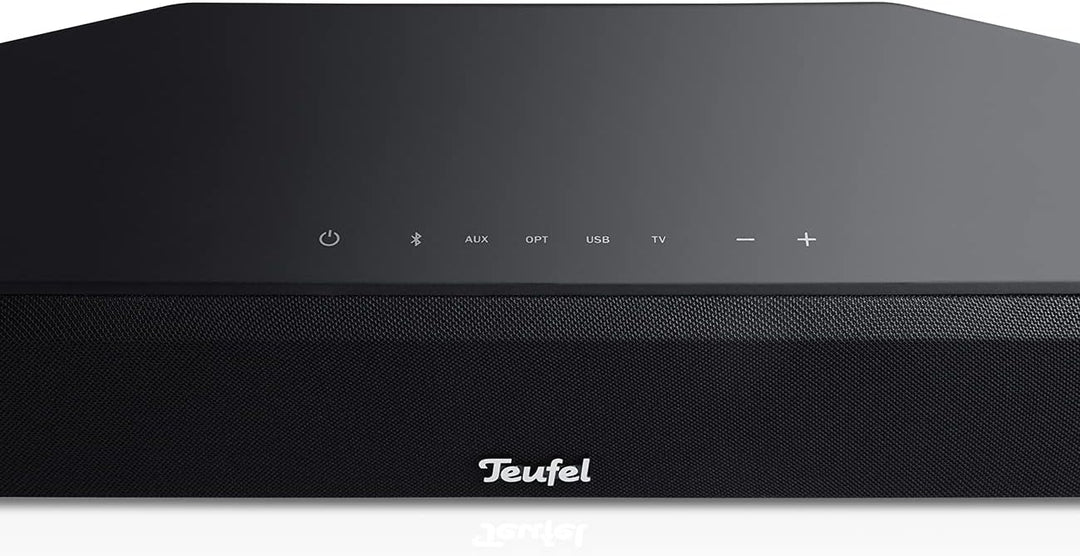 Teufel CINEBAR ONE Soundbar Bluetooth Sound Musik Games Film PC Notebook Schwarz black, black