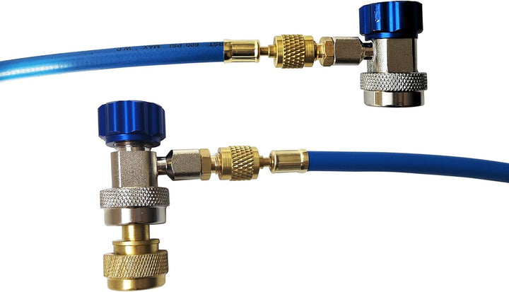AC-Öl- und Farbstoffinjektor-Kit, geeignet für R134A R1234YF-Kältemittelsystem, mit Einstellbarer Ku